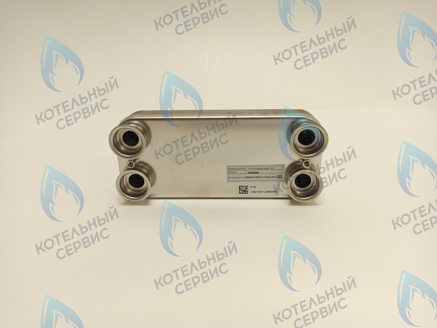 52060580 Теплообменник ГВС вторичный DAESUNG C19, ESR2.13-16 в Оренбурге	