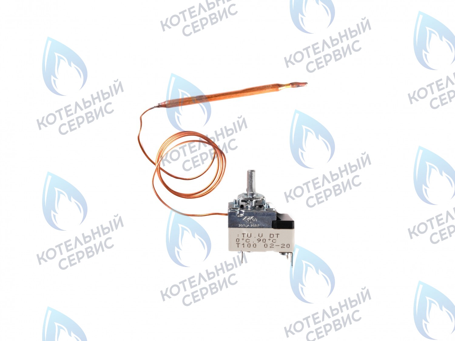 SS001-03 Термостат капиллярный CAEM TU-V (0-90°C) PROTHERM (0020025281), 0020025284, 002002528, 0020027673, 0020034952, 0020045038) FERROLI (39817200) в Оренбурге	