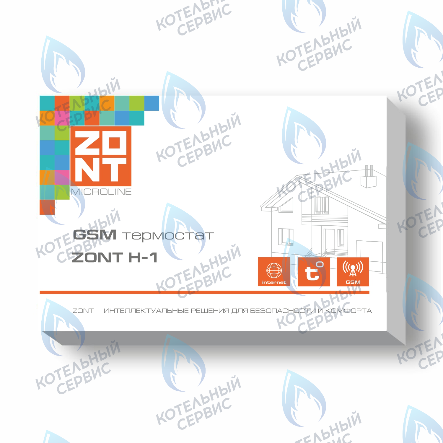 ML12074 Термостат (контроллер) ZONT H-1 (GSM) в Оренбурге	