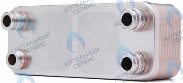 ES190W-000-16F-HR Теплообменник ГВС вторичный 16 пластин VAILLANT TURBO MAX VUW в Оренбурге	