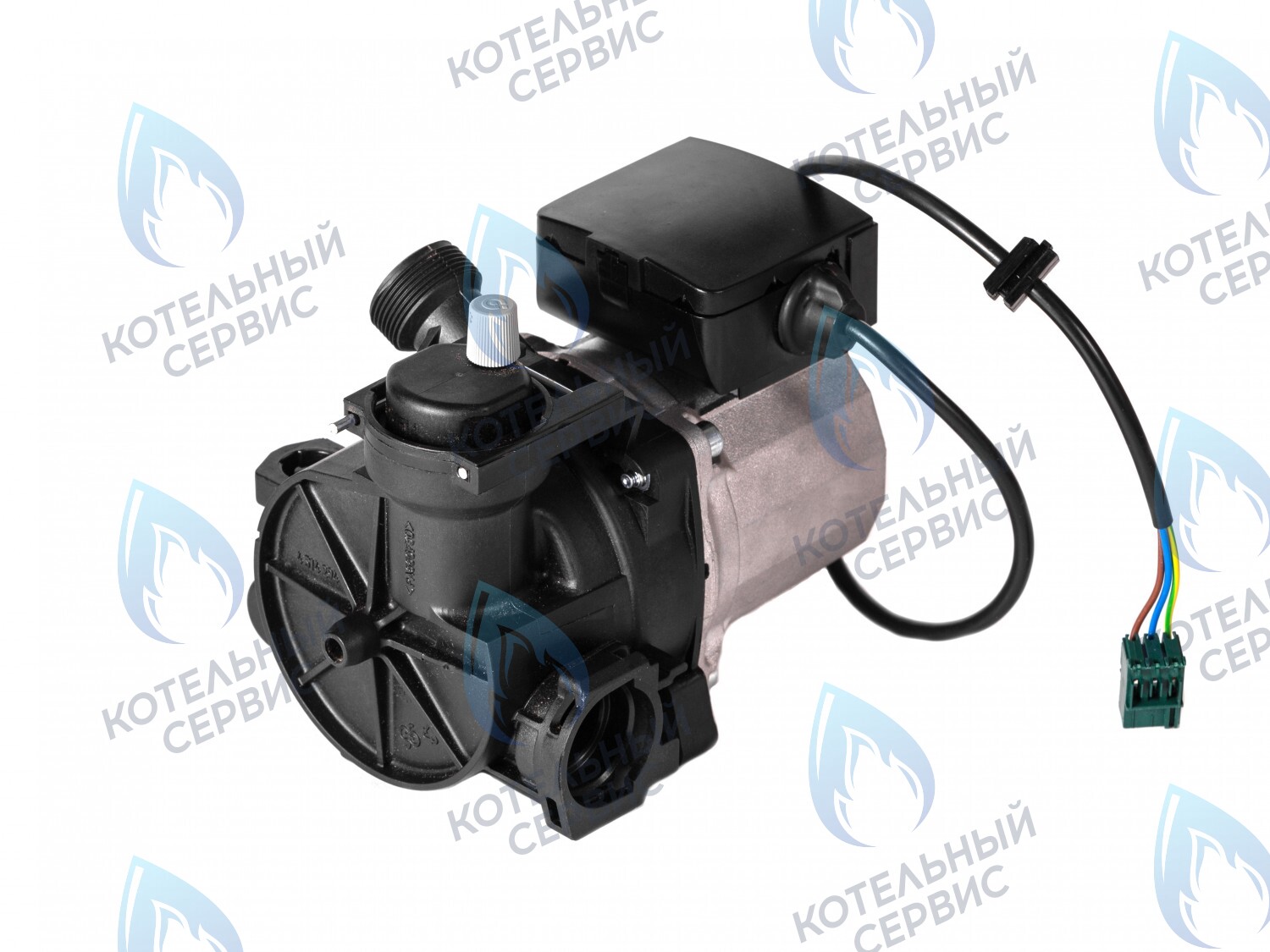 0020020023 Циркуляционный насос (3-проводный кабель) Vaillant ATMO/TURBO TEC PRO/VPAR SL 15/6 HE-2 (по часовой стрелке) (втулка 40мм, колесо 68/21мм) в Оренбурге	