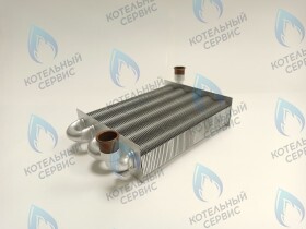 Теплообменник первичный 225мм 72 FIN (10кВт/13кВт/16кВт) KoreaStar Bravo K (KS90299039), Alpenhoff Baden (15199039), Ferroli Fortuna Special (NG) (39899039), Royal Thermo MC 11кВт-18кВт (AA07000039)