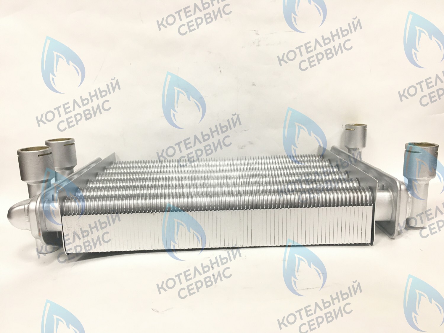 02-4002 Теплообменник битермический (260мм) 24кВт 24-T-1 24-C-1 (до 05.2016) GAZECO в Оренбурге	