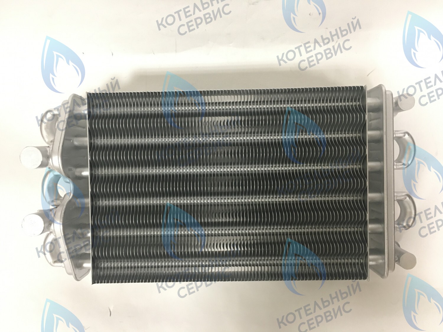 02-4002 Теплообменник битермический (260мм) 24кВт 24-T-1 24-C-1 (до 05.2016) GAZECO в Оренбурге	