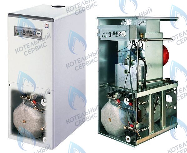  Напольный газовый котел ALPHATHERM BETA ATEB (чугунный, с электророжигом, с бойлером) в Оренбурге	