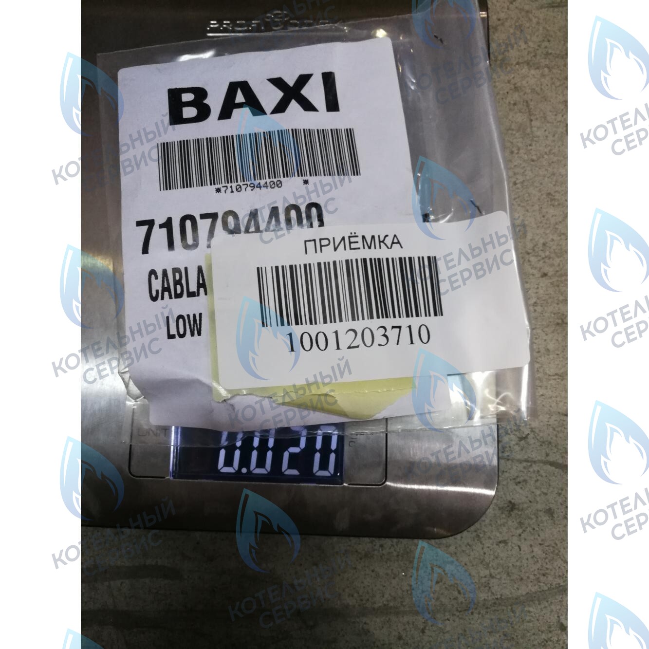 710794400 Проводка электрическая низковольтная (разъем платы x5 к датчику протока, датчику NTC ГВС, гидр. прессостату) BAXI в Оренбурге	