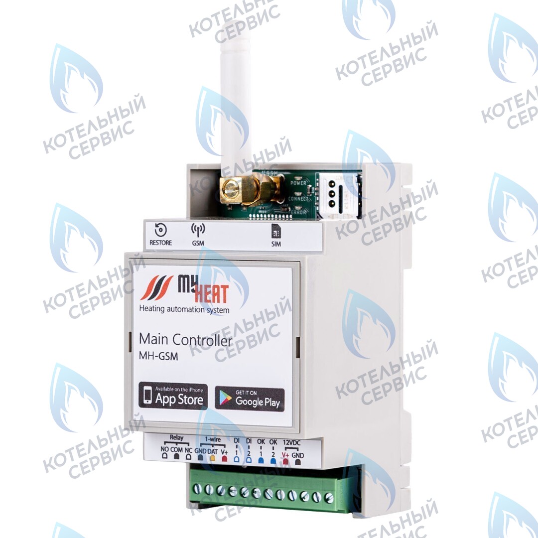 6282 Термостат (контроллер) MyHeat GSM (GSM, DIN) в Оренбурге	