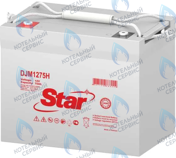 DJM1275H Аккумулятор STAR 12B 75A в Оренбурге	