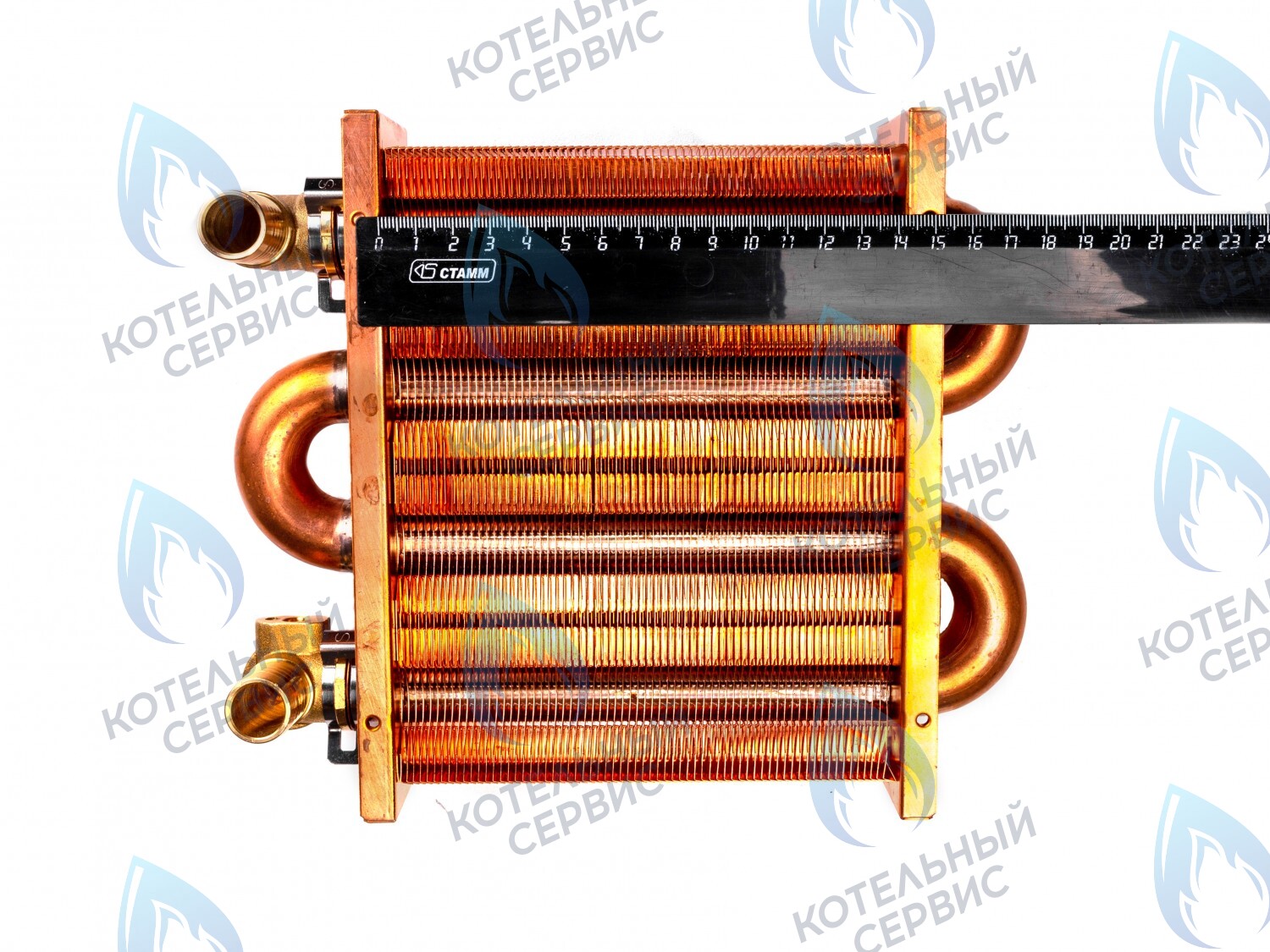 3318111120 Теплообменник первичный (основной) 142мм 67 FIN (100 HSG/ICH/MSC) DAEWOO в Оренбурге	