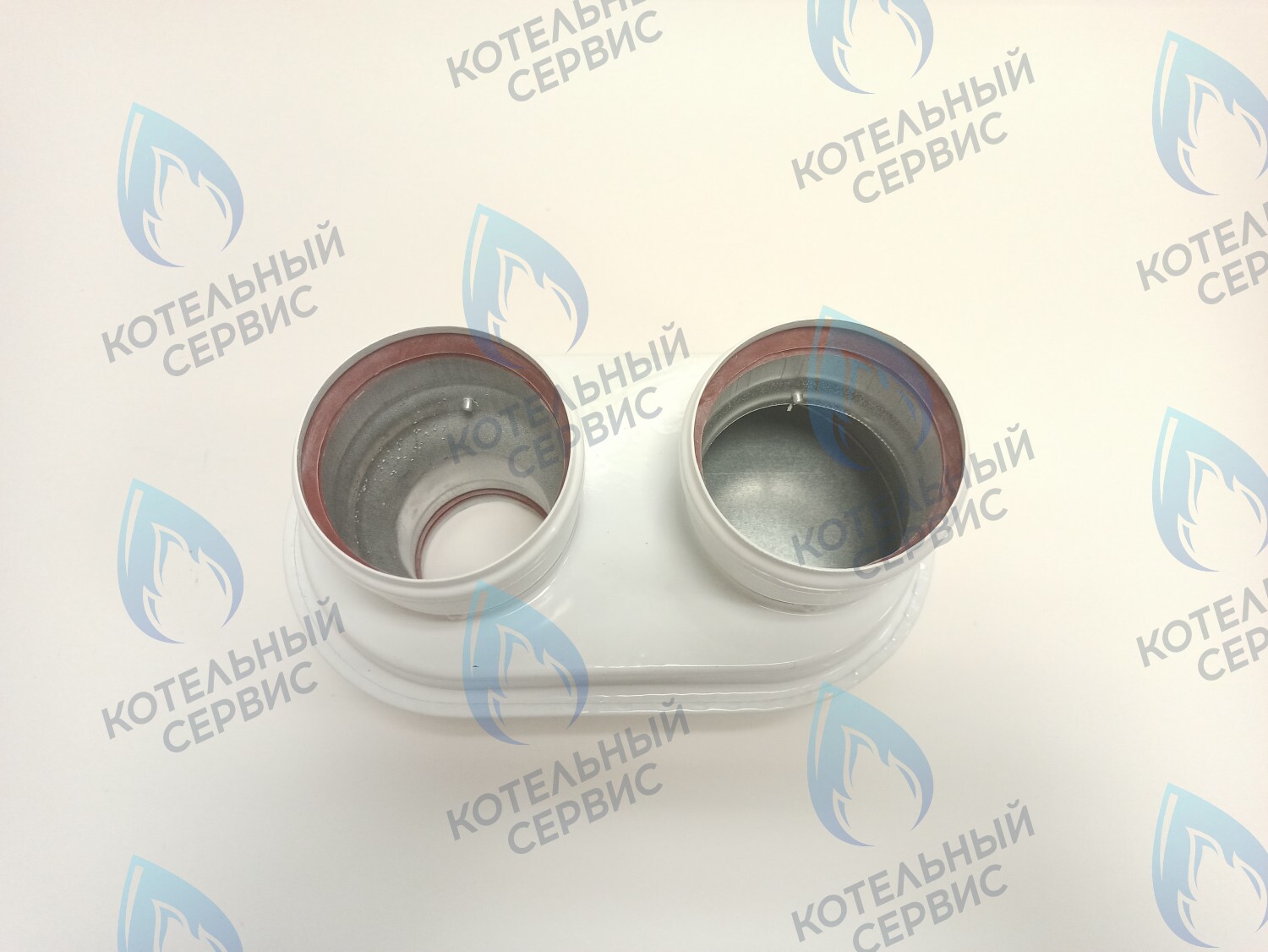 A-03-012 Адаптер для раздельной системы Ф60/100 на 80/80 универсальный (A-03-012) в Оренбурге	