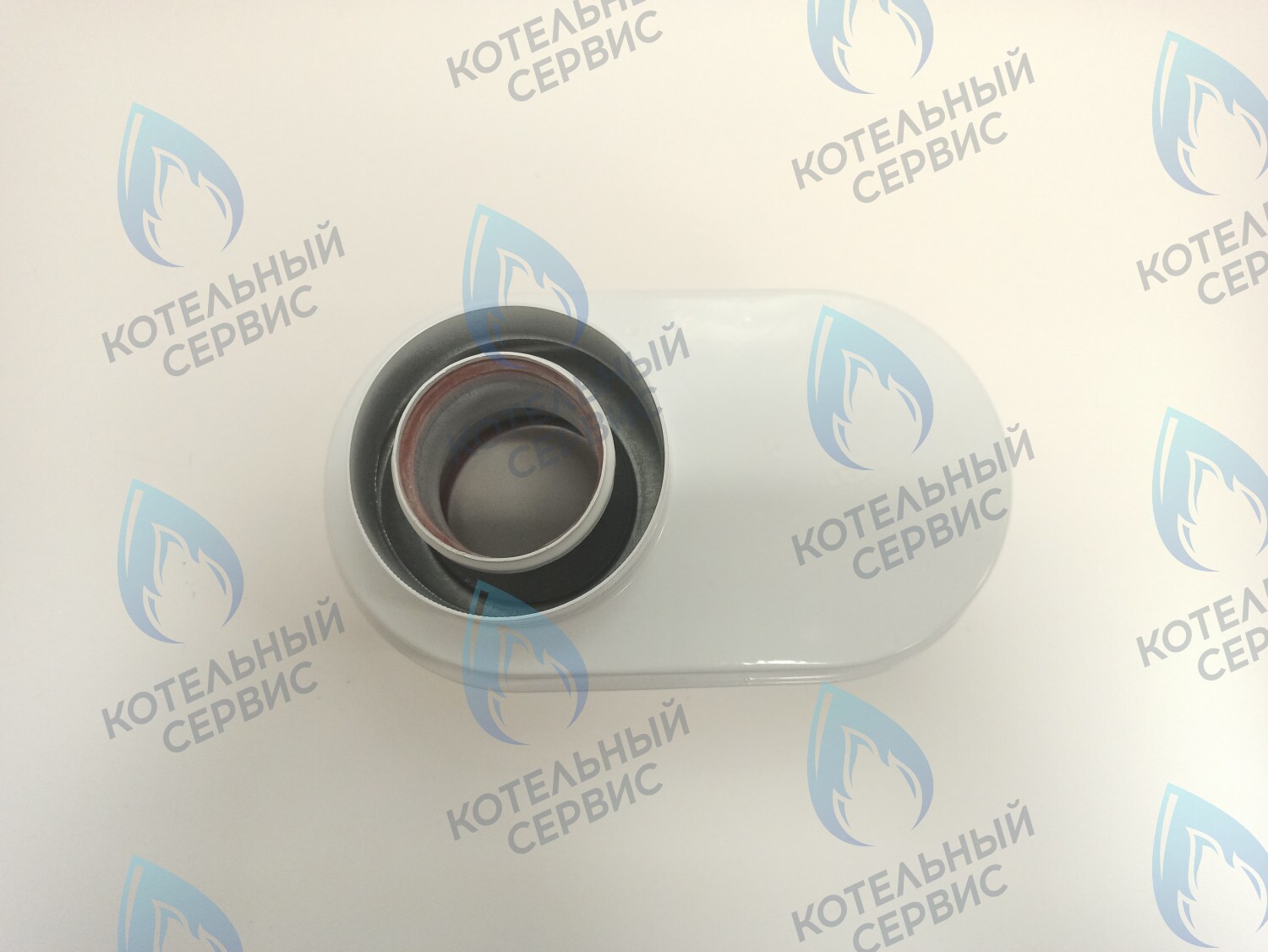 A-03-012 Адаптер для раздельной системы Ф60/100 на 80/80 универсальный (A-03-012) в Оренбурге	