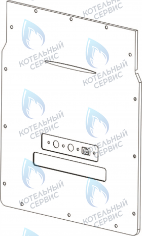 Стенка камеры сгорания (передняя) 23,3кВт CELTIC-DS PLATINUM 3.20 (2010293)
