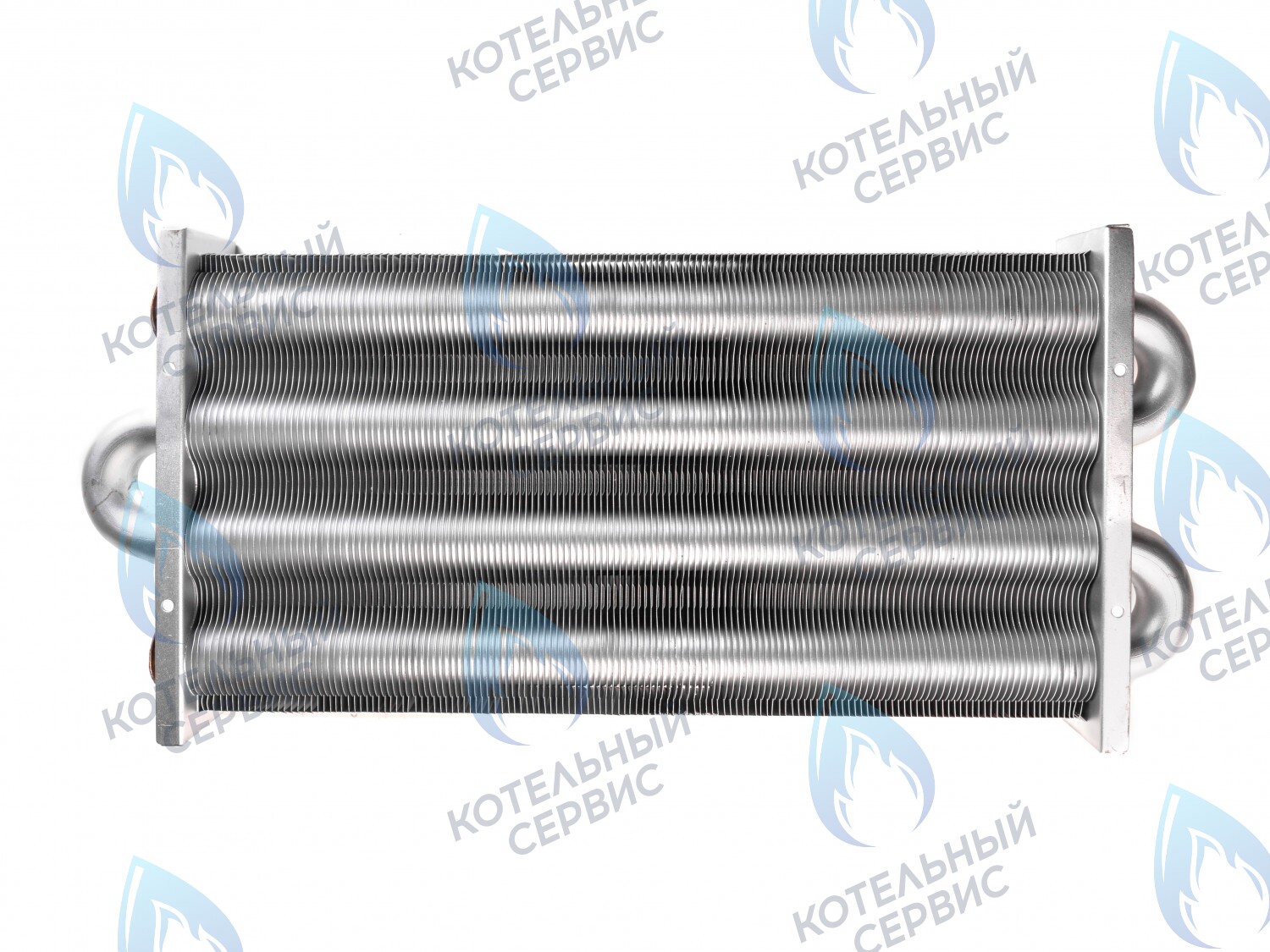 EM021-348 Теплообменник первичный основной (без фитингов) 348мм 147 FIN (350MSC) (3318109500, 3318113000, 3318113020) DAEWOO в Оренбурге	