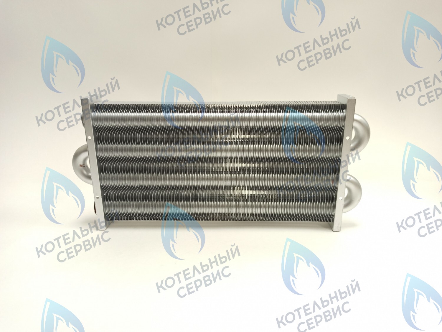 EM021-348 Теплообменник первичный основной (без фитингов) 348мм 147 FIN (350MSC) (3318109500, 3318113000, 3318113020) DAEWOO в Оренбурге	