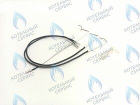 Комплект электродов с кабелями (без планки), электроды розжига и ионизации (для GAZLUX,GAZECO произведенных до 2012 г. 05-2023), Rocterm Emerald TB-B24 d32990