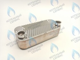 Теплообменник ГВС 350-400 (18 FIN) DAEWOO MSC
