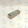 ES190P-154-12R-TR Теплообменник  ГВС вторичный 12 пластин VIESSMANN VITOPEND WH1D, VITODENS WB1B​ (7828745) в Оренбурге	