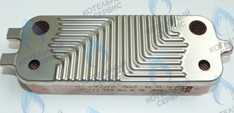 87186446250 Теплообменник вторичный ГВС 16 пластин BOSCH WBN6000/2000 24C в Оренбурге	