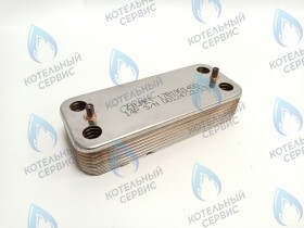 Вторичный теплообменник 14 пластин 28 кВт (BI1001 101) ELECTROLUX