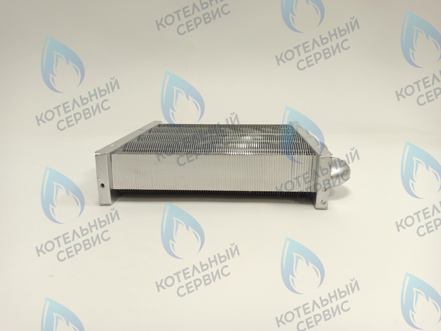 EM021-180 Теплообменник первичный основной (без фитингов) 180мм 85 FIN (130-200 HSG/ICH/MSC) (3318108610, 3318108640) DAEWOO в Оренбурге	