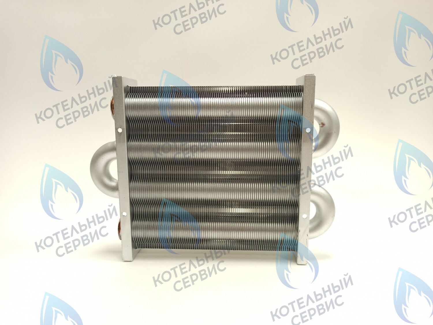 EM021-180 Теплообменник первичный основной (без фитингов) 180мм 85 FIN (130-200 HSG/ICH/MSC) (3318108610, 3318108640) DAEWOO в Оренбурге	