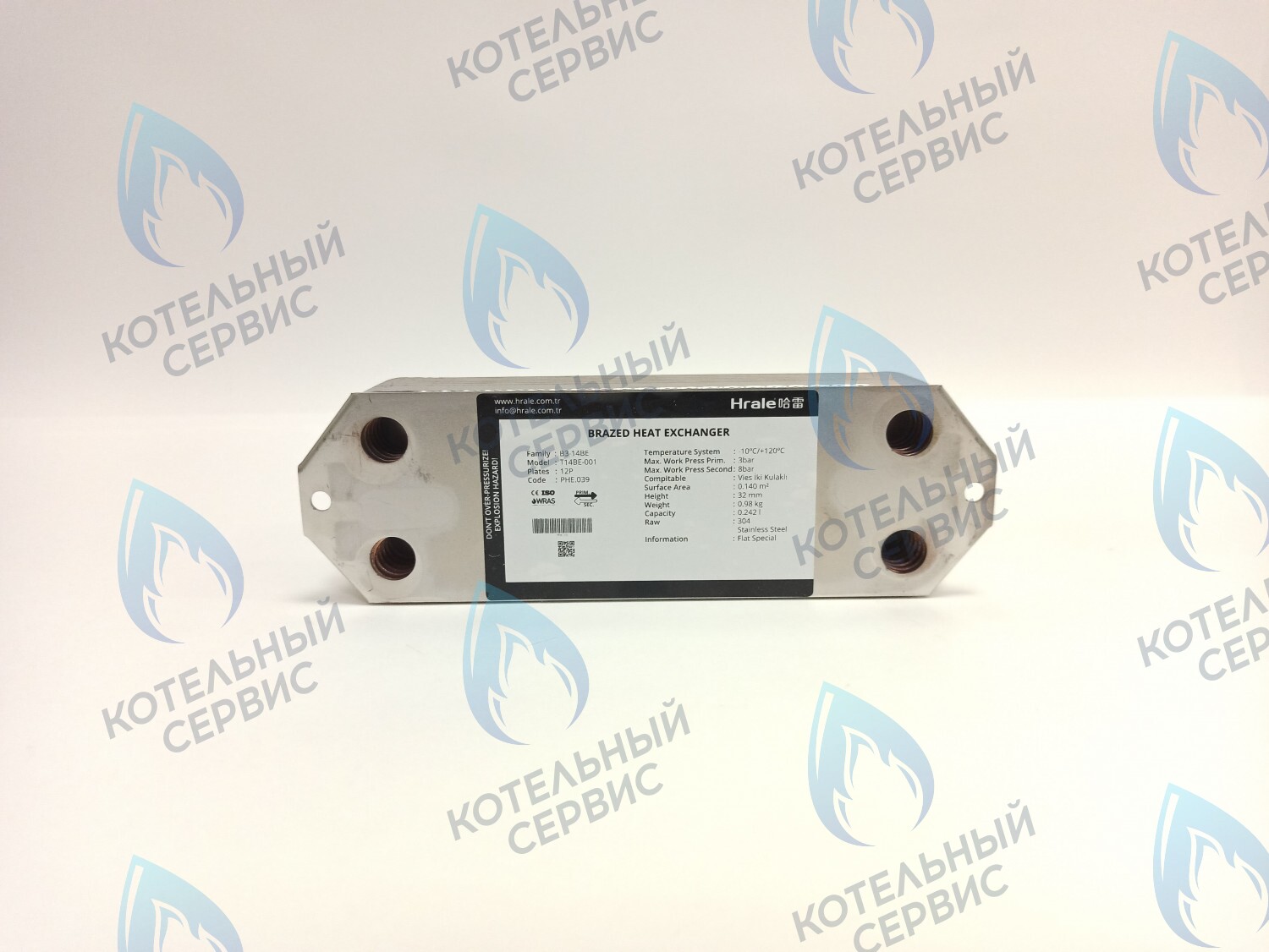 ES210X-215-12F-HR Теплообменник ГВС вторичный 12 пластин VIESSMANN Vitopend 100-W WH0A (7822799, 7826465) в Оренбурге	