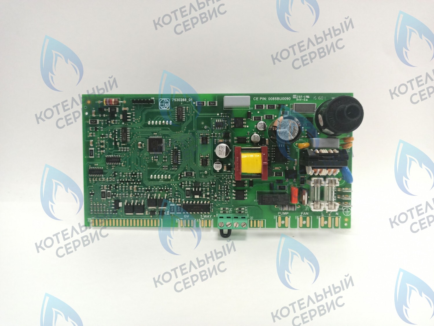 87186496780 Электронная плата управления (основная) BUDERUS U072 (кнопки справа + и -) (до 01.06.2017) FD≤754 (старый 87186477370, 87186440920) в Оренбурге	