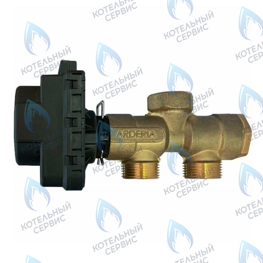 21013114 Клапан трехходовой 3/4” с электроприводом для одноконтурного котла ARDERIA в Оренбурге	