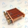 EM021-142-02-Фитинг-Комп Теплообменник отопления с фитингами (142 мм) 67 FIN (100 HSG/ICH/MSC) DAEWOO в Оренбурге	