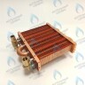 EM021-142-02-Фитинг-Комп Теплообменник отопления с фитингами (142 мм) 67 FIN (100 HSG/ICH/MSC) DAEWOO в Оренбурге	