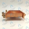 EM021-142-02-Фитинг-Комп Теплообменник отопления с фитингами (142 мм) 67 FIN (100 HSG/ICH/MSC) DAEWOO в Оренбурге	