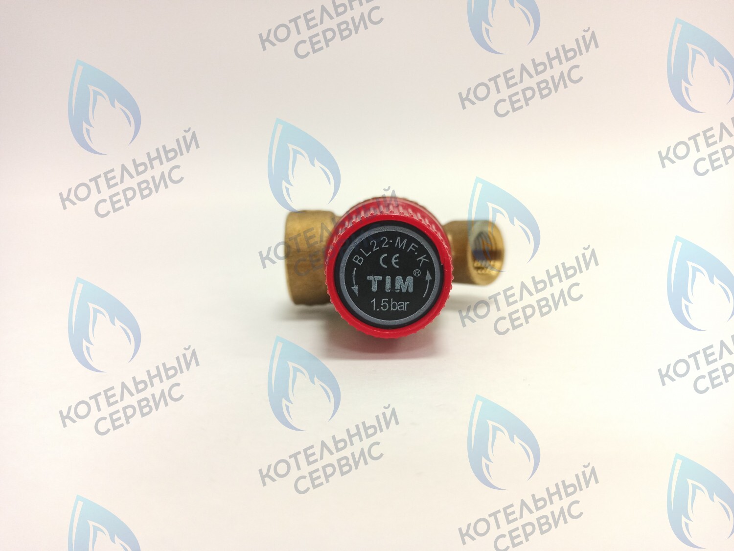  Клапан предохранительный с манометром TIM 1/2x1,5 бар (BL4802-1.5) в Оренбурге	