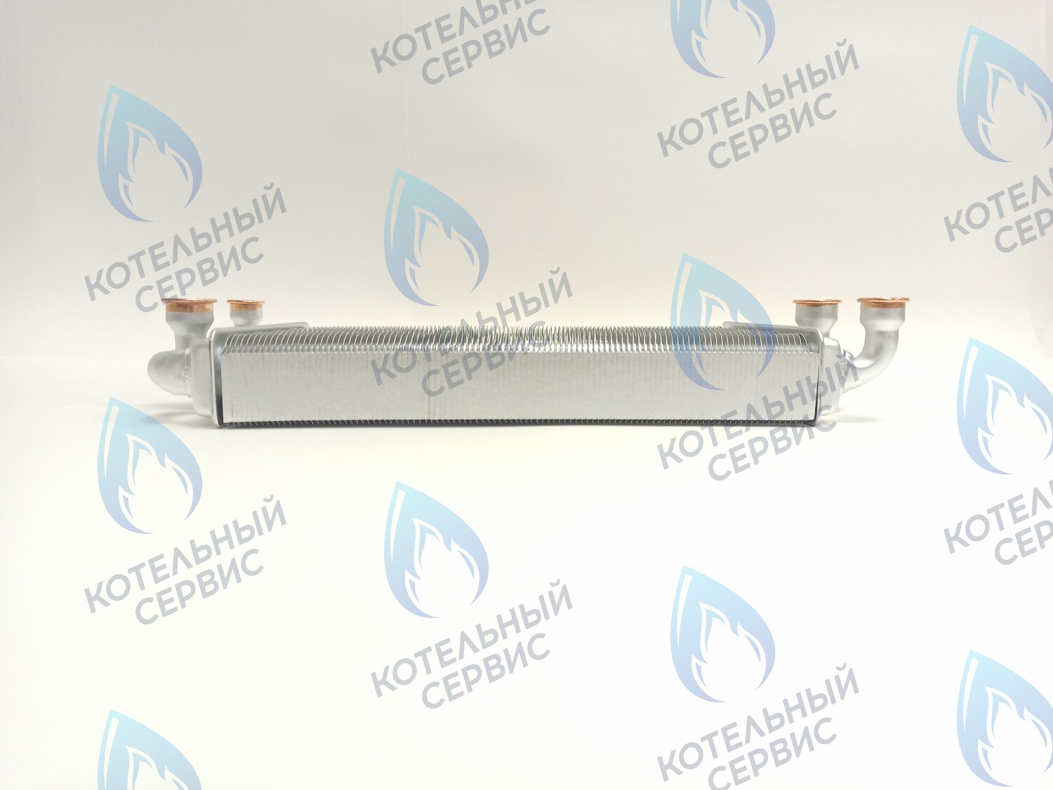 EB041-300 Теплообменник битермический 300мм 295мм (наружный-внутренний) подходит для Ferroli Domiproject C/F32D, Domina F28/32N (39842570, 37405890, 39842540, 37405900) в Оренбурге	