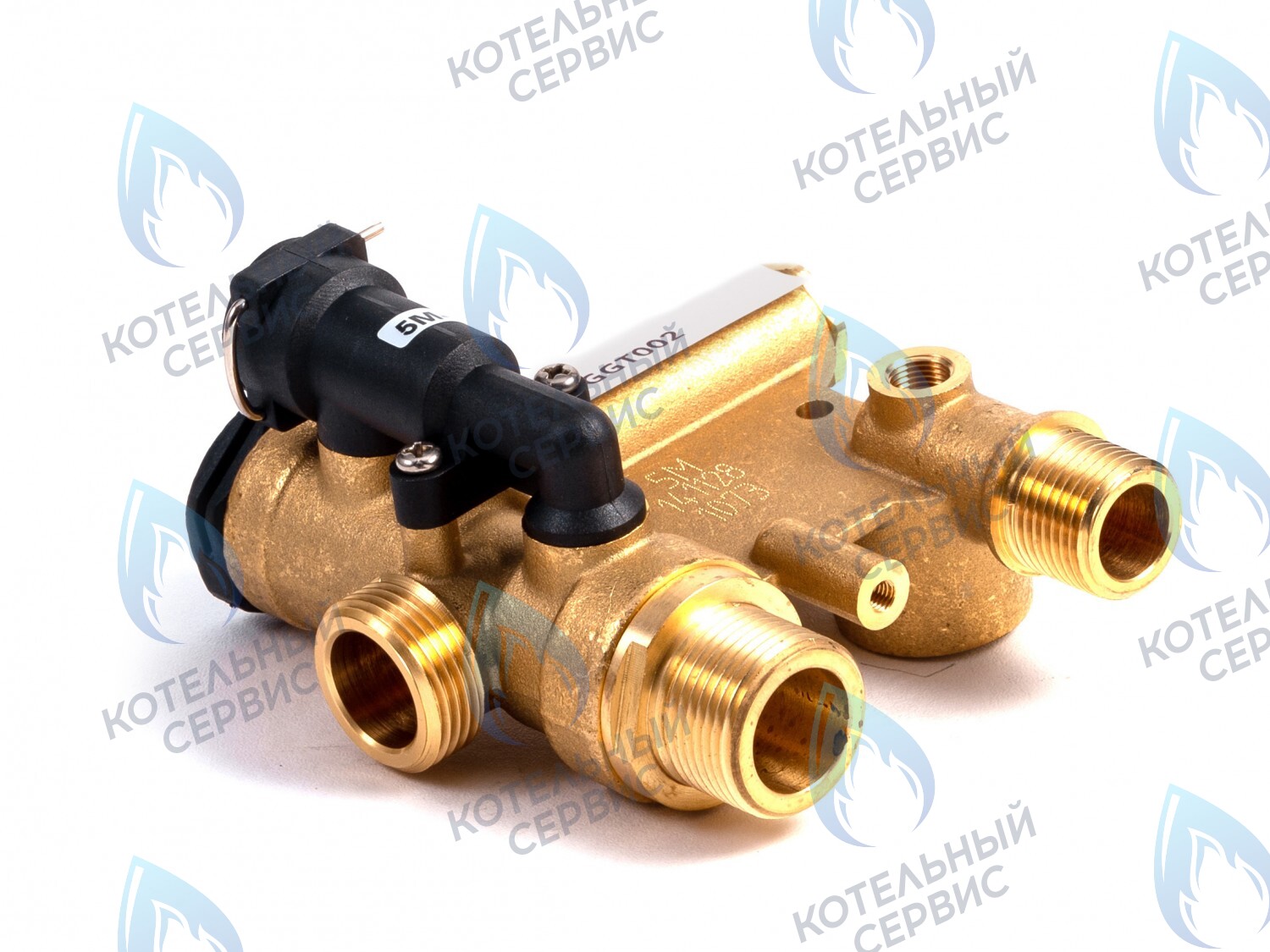 39864060 Трехходовой клапан (Гидроузел трехходового крана) латунь FERROLI в Оренбурге	