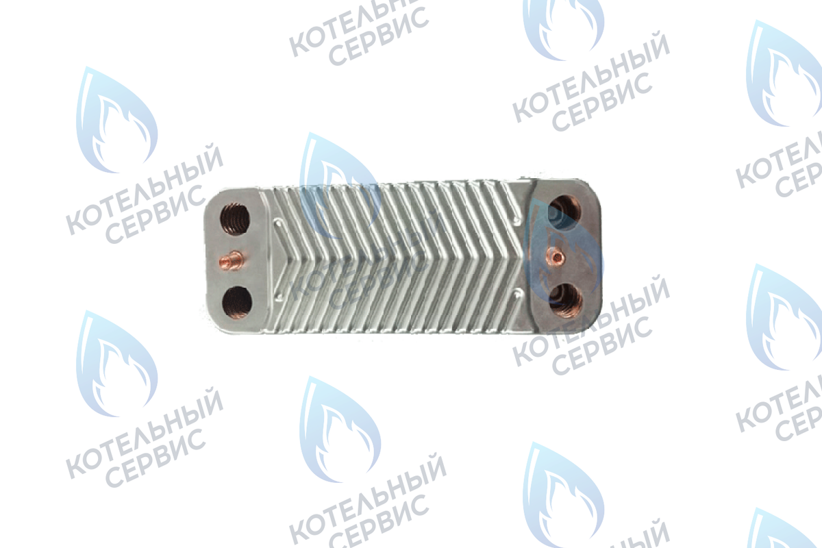 87167719870 Теплообменник JUNKERS BOSCH (8716771039, 8716771040) в Оренбурге	