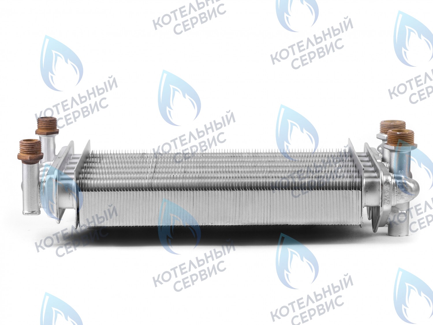 EB002-270 Битермический теплообменник 270мм ARISTON TX/T2 998619 (с двумя отверстиями под датчики температуры) в Оренбурге	