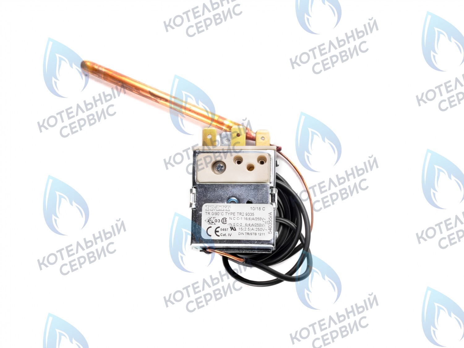 SS001 Термостат капиллярный рабочий (3 контакта) IMIT TR2 (0-90°C) PROTHERM (0020025281, 0020025284, 0020025285, 0020027673, 0020034952, 0020045038), FERROLI (39817200) в Оренбурге	