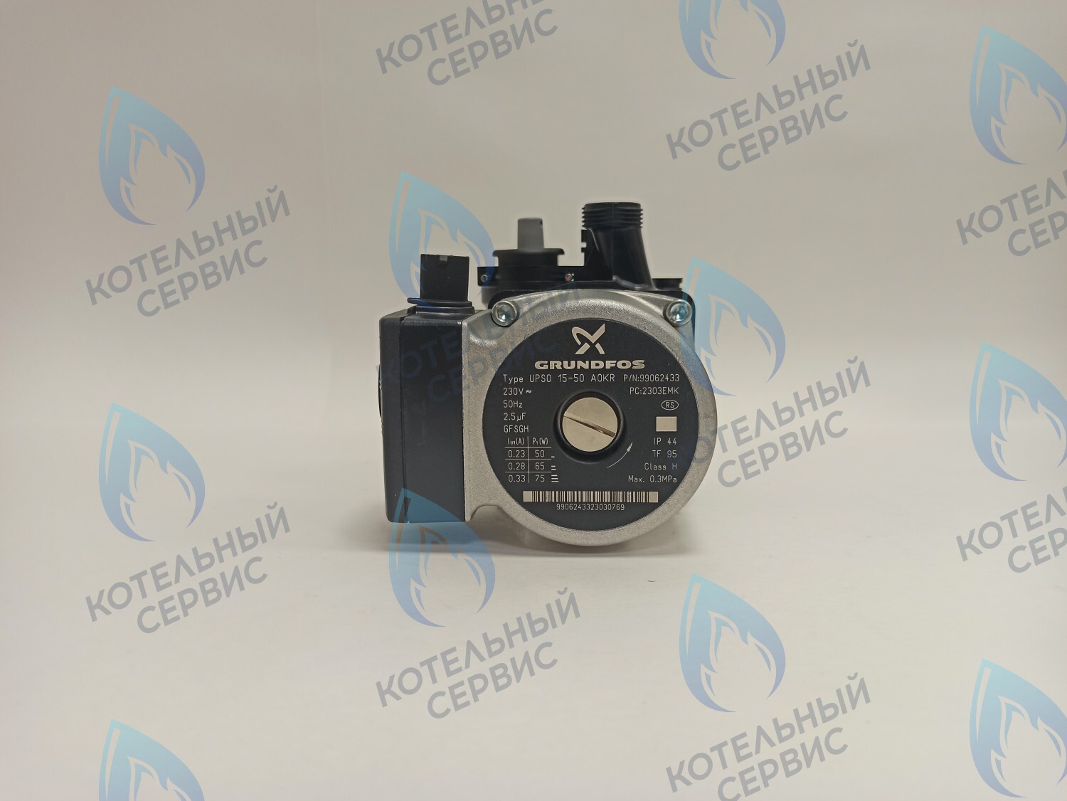 PMB60AW50-GR75BB-Комп Насос циркуляционный GRUNDFOS 15-50 BOSCH WBN2000/WBN6000, BUDERUS U072 (87186481810) в Оренбурге	