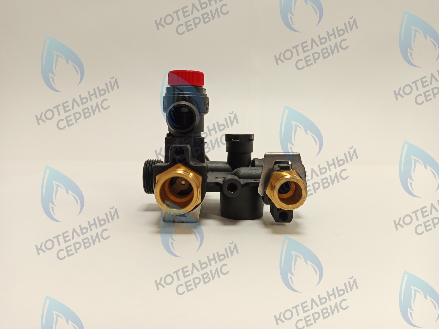 HH005B Часть гидрогруппы отопления подающая (пластик) Light 12кВт-18кВт-24кВт FEDERICA BUGATTI в Оренбурге	