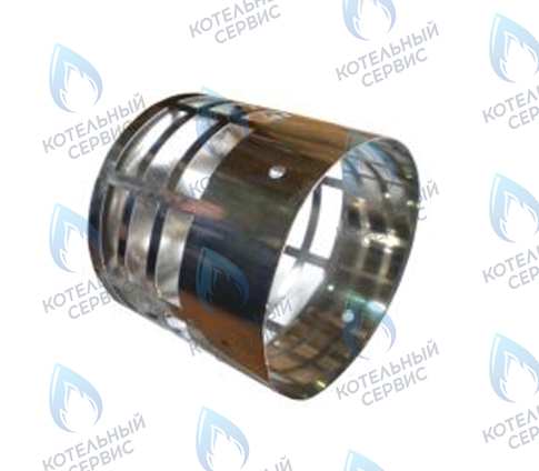 1KWMA86A Элемент конечный трубы дымоудаления (искрогаситель) D80 нержавеющая сталь KIT TERMIN.FUMI INOX FERROLI в Оренбурге	