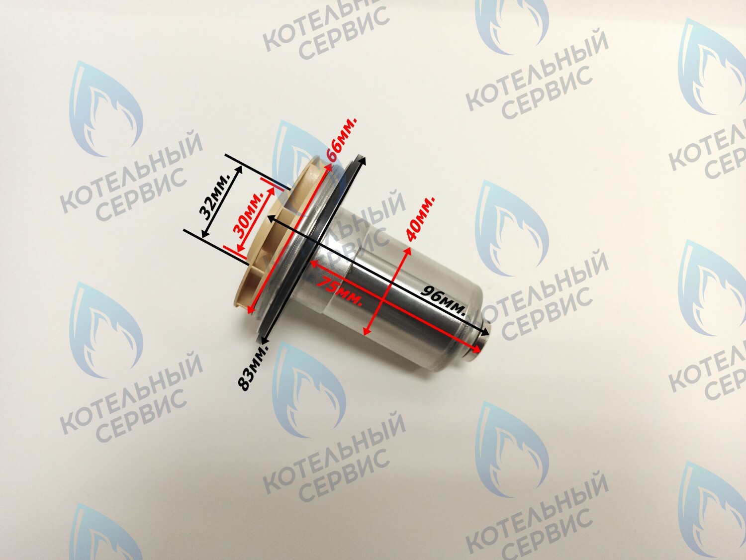 PPR-G30CCW-S40-66 Втулка ротор насоса (против часовой стрелки)  для маркировки GPD15-50, 85W в Оренбурге	