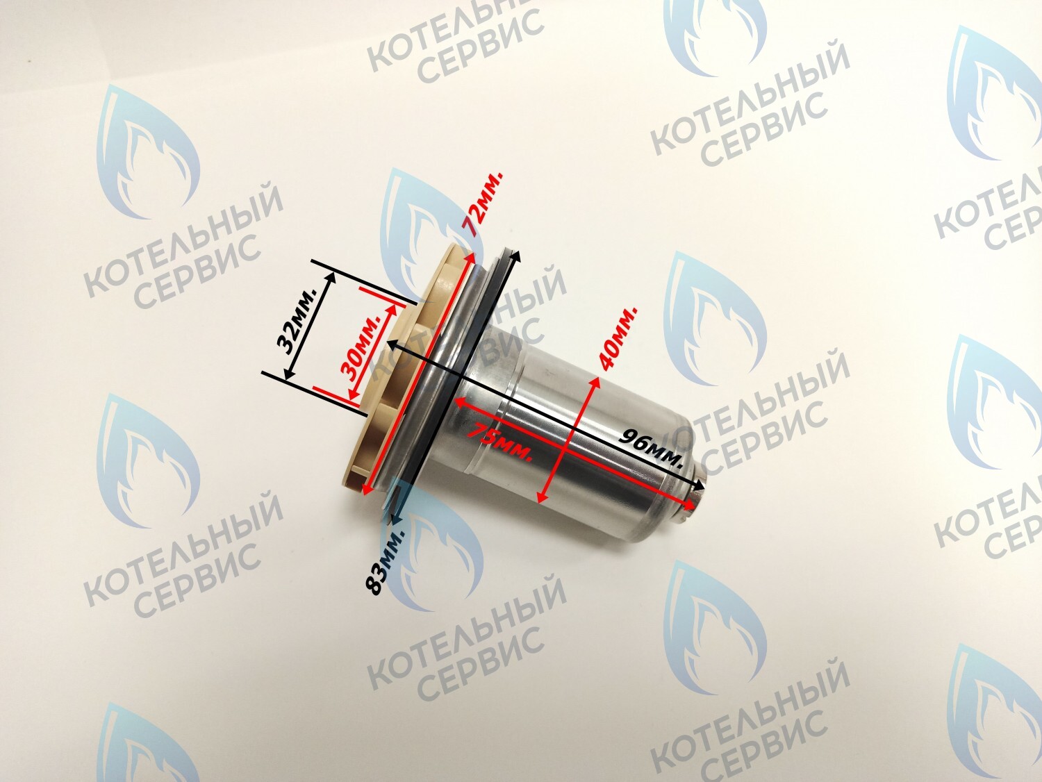 PPR-G30CCW-S40-72 Втулка ротор насоса (против часовой стрелки) для маркировки GPD15-60, 100W в Оренбурге	