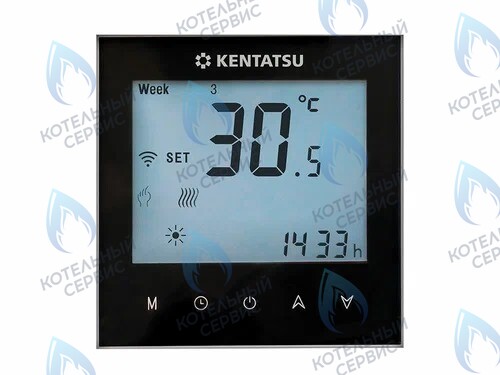 KCB-01GC Комнатный термостат сенсорный WI-FI KENTATSU (чёрный) в Оренбурге	