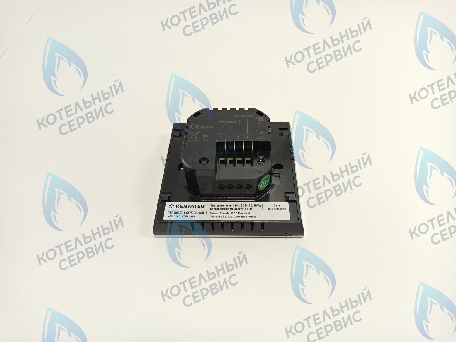 KCB-01GC Комнатный термостат сенсорный WI-FI KENTATSU (чёрный) в Оренбурге	