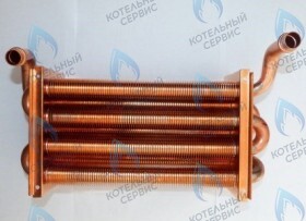 Теплообменник первичный в сборе 15,1кВт-18,6 кВт CELTIC-DS PLATINUM 3.13, 3.16