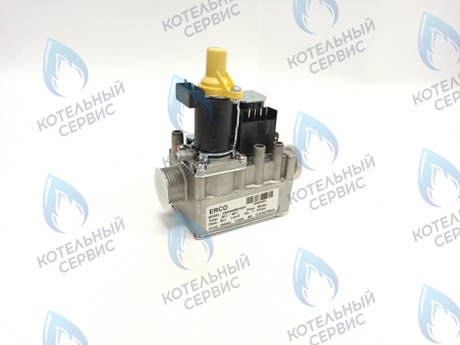 GV002 Газовый клапан ERCO Mod: EBR2008N 230VAC (переменный ток) ELSOTHERM (AA10030003), MIZUDO (AA.01.03.0001) в Оренбурге	