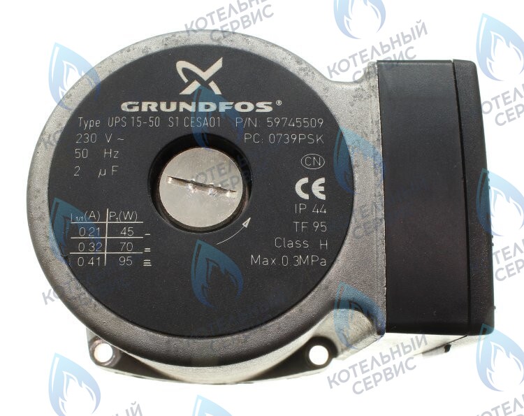 03-2001 Насос циркуляционный GRUNDFOS UPS 15-50 S1 CESAO1 CESA01 GAZLUX Economy Standart 18-24кВт в Оренбурге	