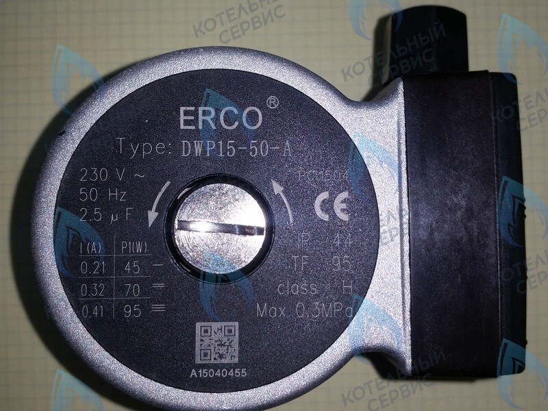 19641 Циркуляционный насос (против часовой) ERCO DWP15-50-A NEVALUX-8618 в Оренбурге	