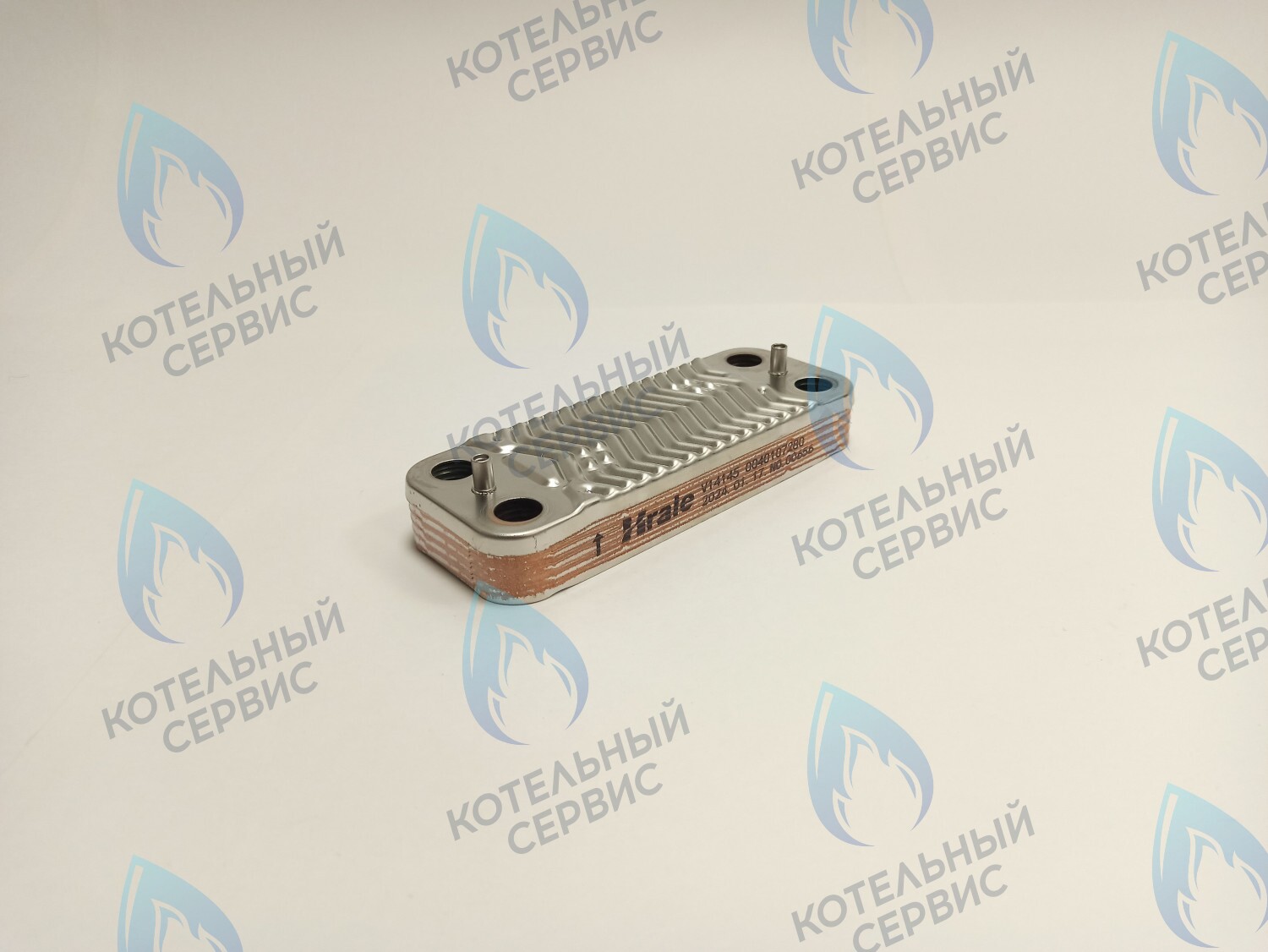 0040107280 Пластинчатый теплообменник ГВС 10 пластин Haier Urban 10-18 кВт в Оренбурге	