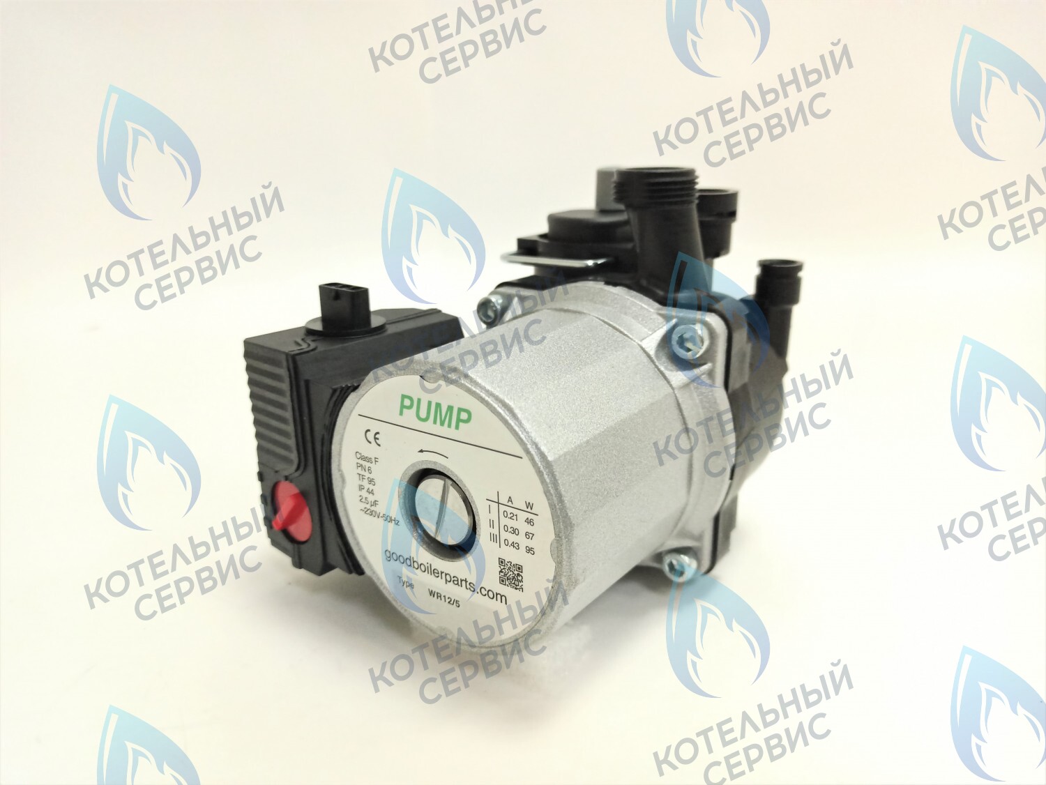 PMB60AW50-GW95R-Комп Насос циркуляционный 12/5 95w BOSCH WBN2000/WBN6000, BUDERUS U072 (87186481810) в Оренбурге	